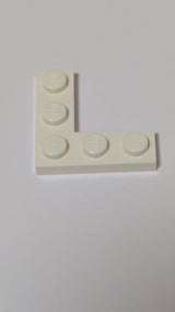 NEU Platte 3 x 3 Ecke weiß