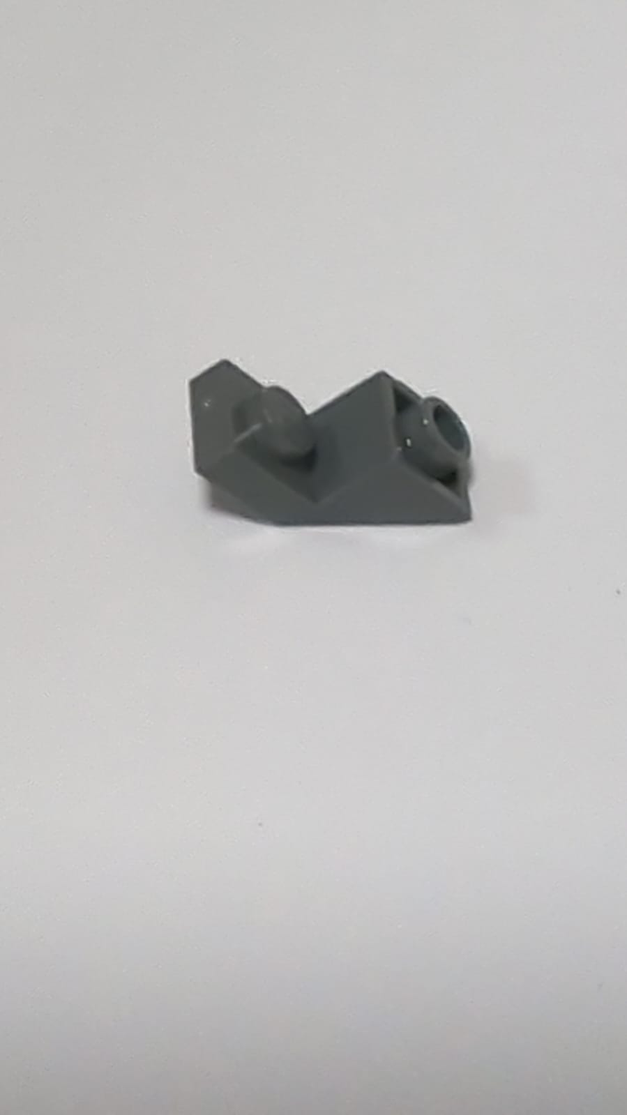 NEU Schräge, umgekehrte 45 2 x 1 mit 2/3 Ausschnitt neudunkelgrau