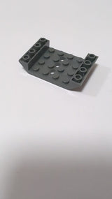 NEU Slope, Inverted 45 6 x 4 Double with 4 x 4 Cutout and 3 Holes neudunkelgrau dark bluish gray