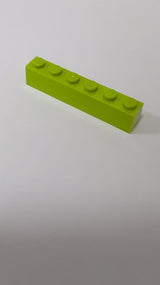 NEU Stein 1 x 6 lindgrün