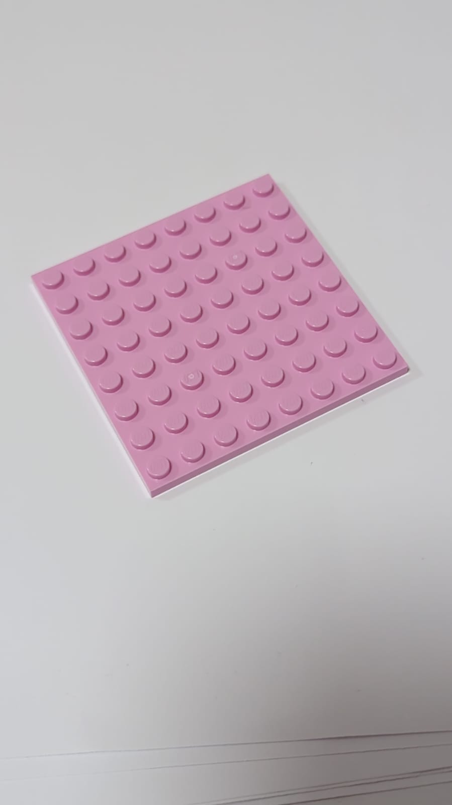 NEU Platte 8 x 8 rosa