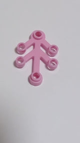 NEU Pflanzenblätter 4 x 3 rosa