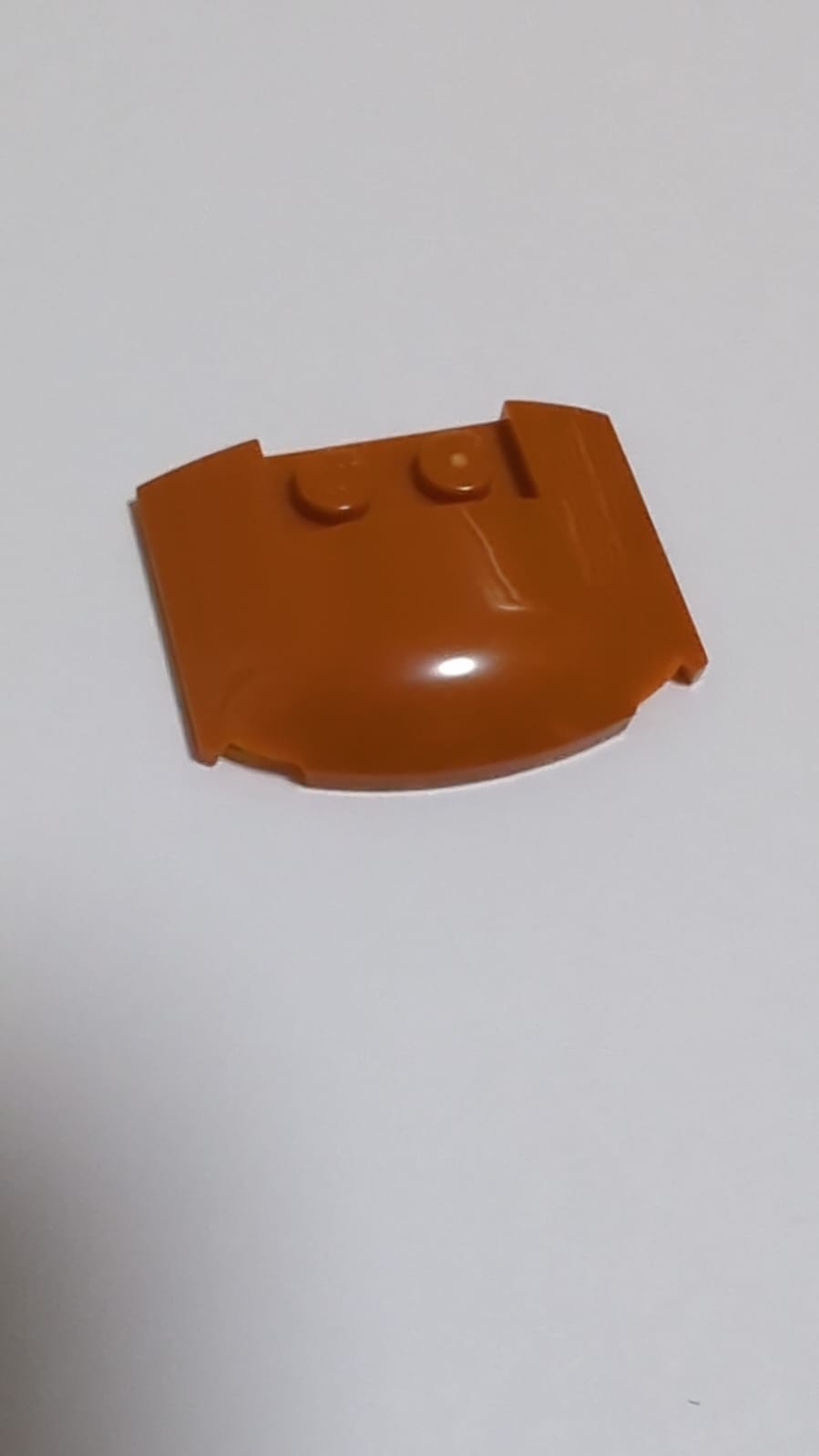 NEU Bogenstein 3 x 4 x 2/3 dreifach gebogen dunkelorange