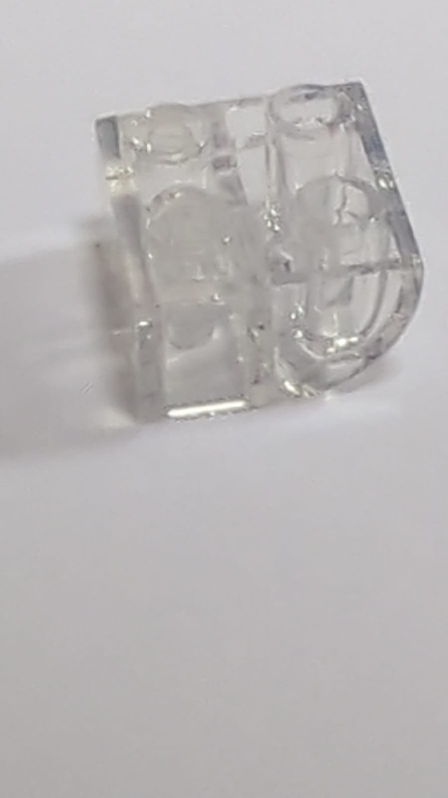 NEU Bogenstein 2 x 2 invert transparent weiß
