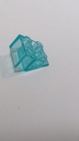 NEU Dachstein, invert 45° 2 x 2 ohne Bottom Tube transparent hellblau