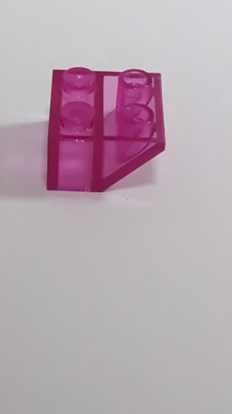 NEU Dachstein, invert 45° 2 x 2 ohne Bottom Tube transparent knallpink