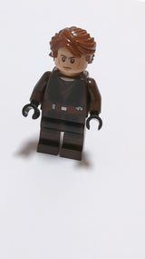 NEU Minifigur Anakin Skywalker - Dunkelbrauner und schwarzer Umhang, schwarze Hände