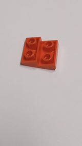 NEU Bogenstein 2 x 2 x 2/3 invertiert rotorange