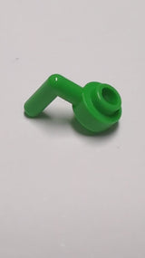 NEU Rundplatte 1 x 1 offener Bolzen mit Stangenarm nach unten mediumgrün