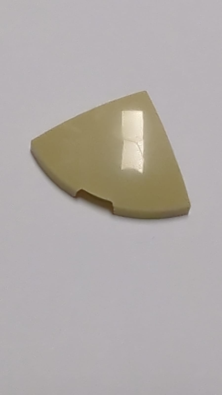 NEU Bogenstein 2 x 2 x 2/3 Ecke abgerundet beige