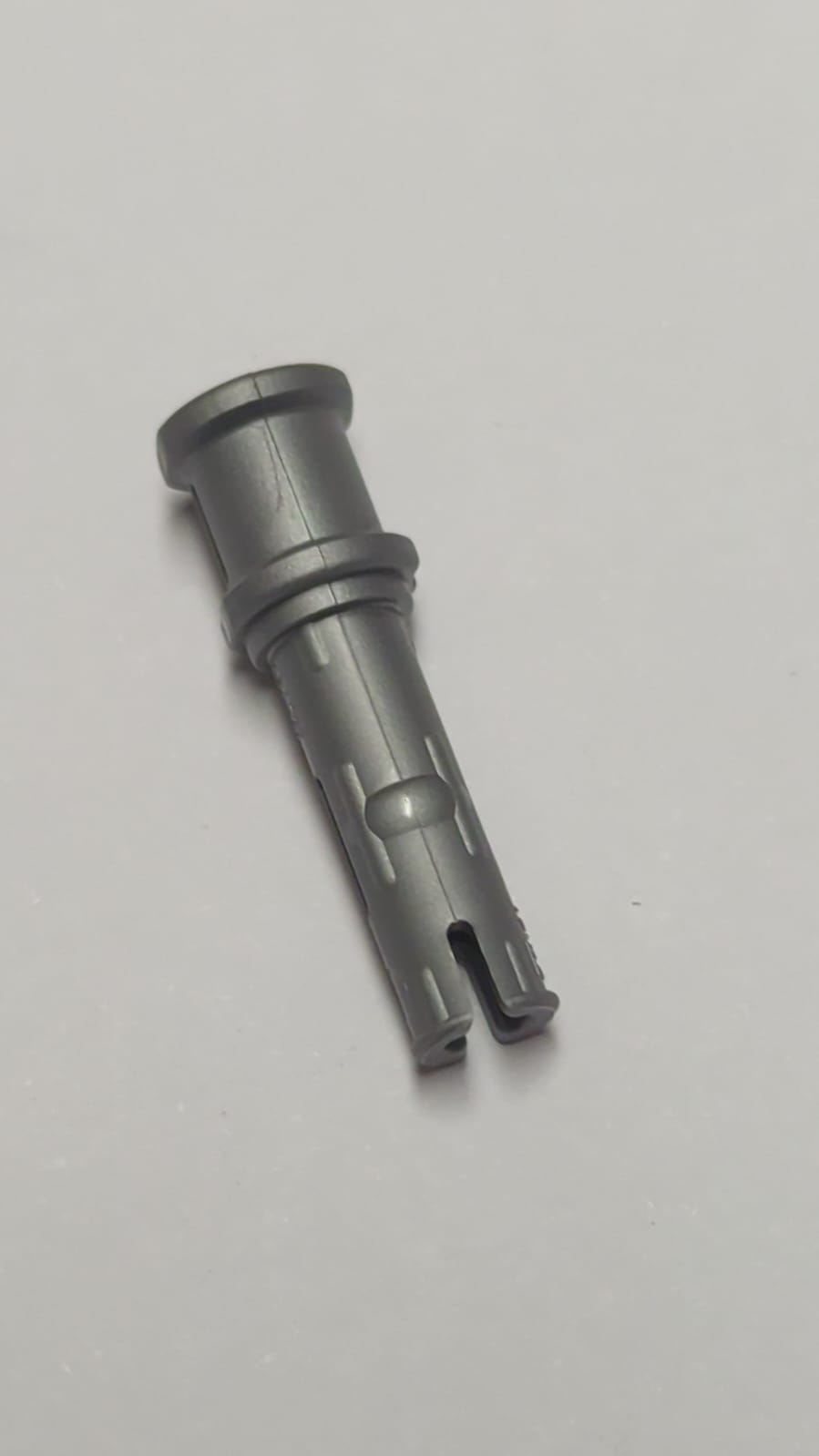 NEU Technik, Pin 3L mit Reibungsrillen und Stopper pearlsilber