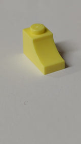 NEU Bogenstein 1 x 2 Inverted hellgelb