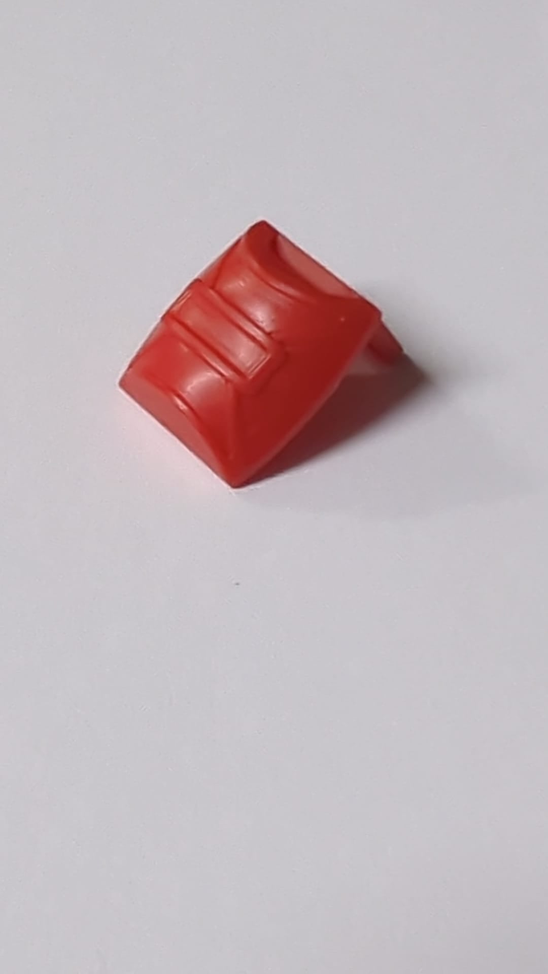 NEU Minifiguren-Rucksack dünn, Fallschirmbehälter rot