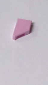 NEU Fliese, modifiziert 1 x 2 Keil links rosa