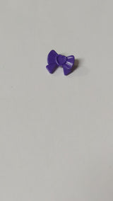 NEU Friends Accessoires Haardekoration, Schleife mit Herz, langes Band und kleiner Pin lila