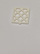 NEU Scheibe für Fenster 1 x 2 x 2 Rautenmuster weiss