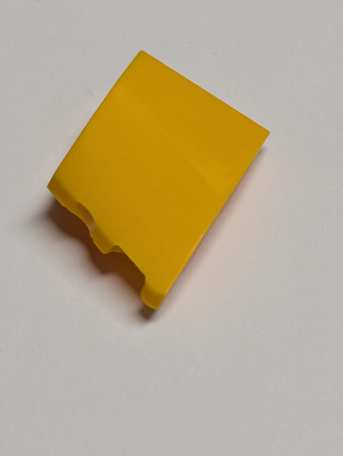 NEU Bogenstein 3 x 2 rechts, keine Noppen hellorange