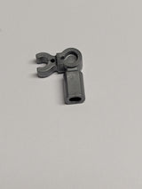 NEU Halter mit Clip, gebogen (Arm Mechanisch) pearlsilber