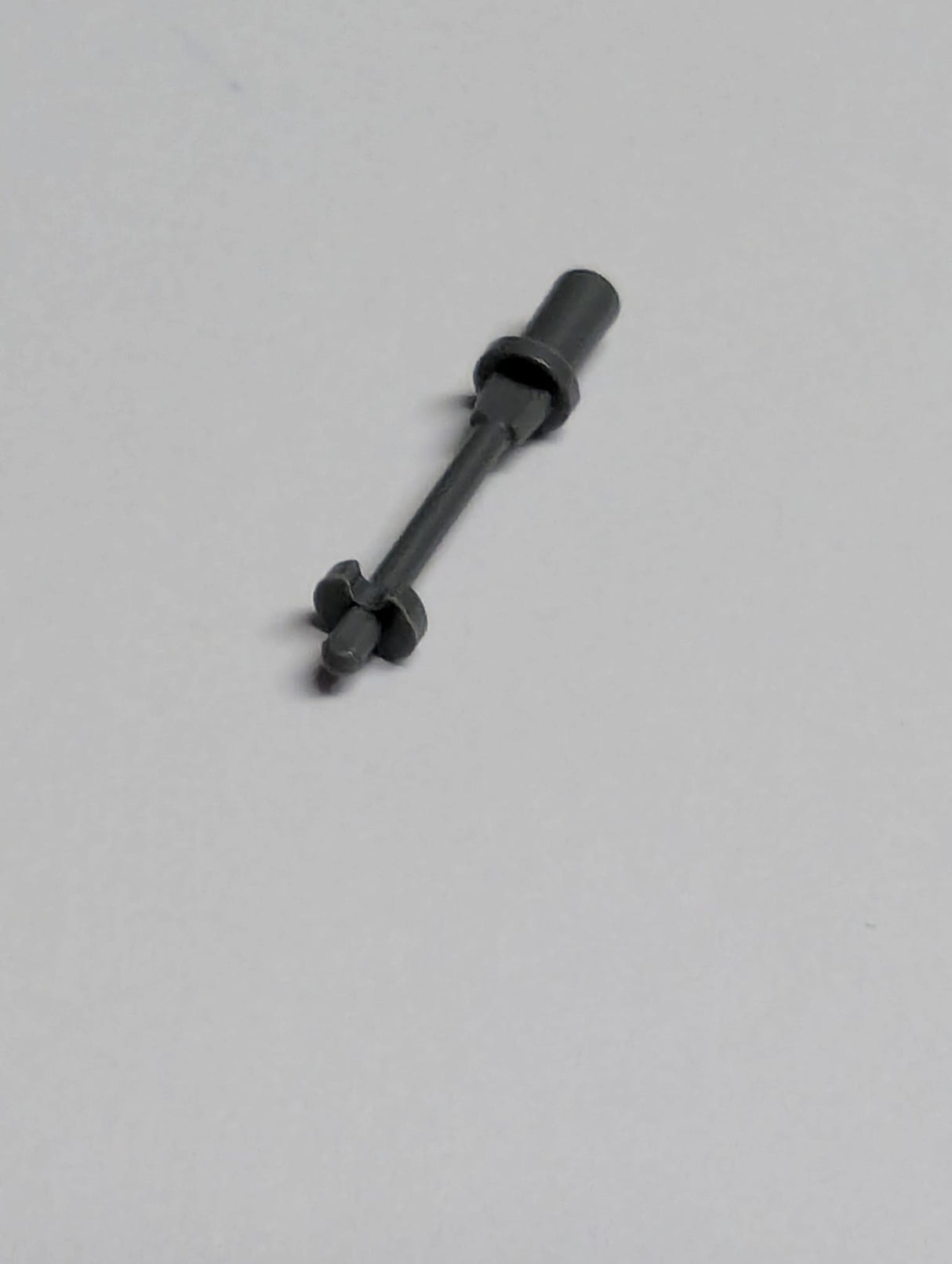 NEU Minifigur Zubehör, Alltag SkiStock 3L mit Griff, Stopring neudunkelgrau