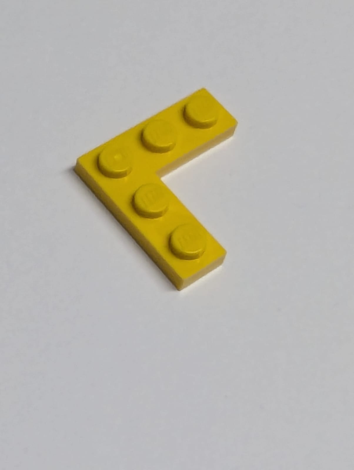 NEU Platte 3 x 3 Ecke gelb