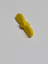 NEU Minifigur, Propeller 2 Blatt Gewunden Klein mit Kleinem Pin gelb