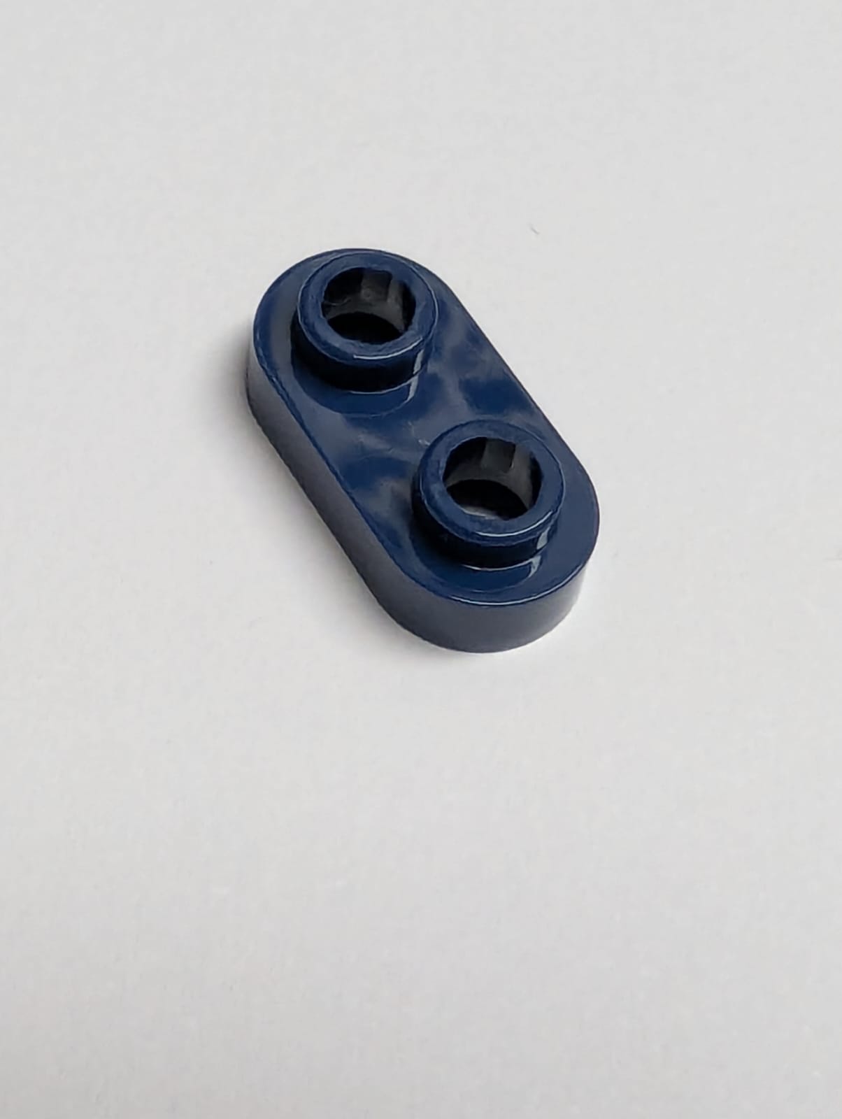 NEU Platte, rund 1 x 2 mit offenen Noppen dunkelblau