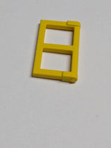 NEU Scheibe für Fenster 1 x 2 x 3 Gitter mit dicken Ecklaschen gelb