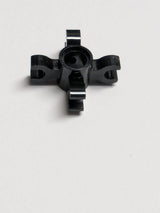 NEU Technik Pin Verbinder rund, mit 4 Clips (Horizontal) schwarz