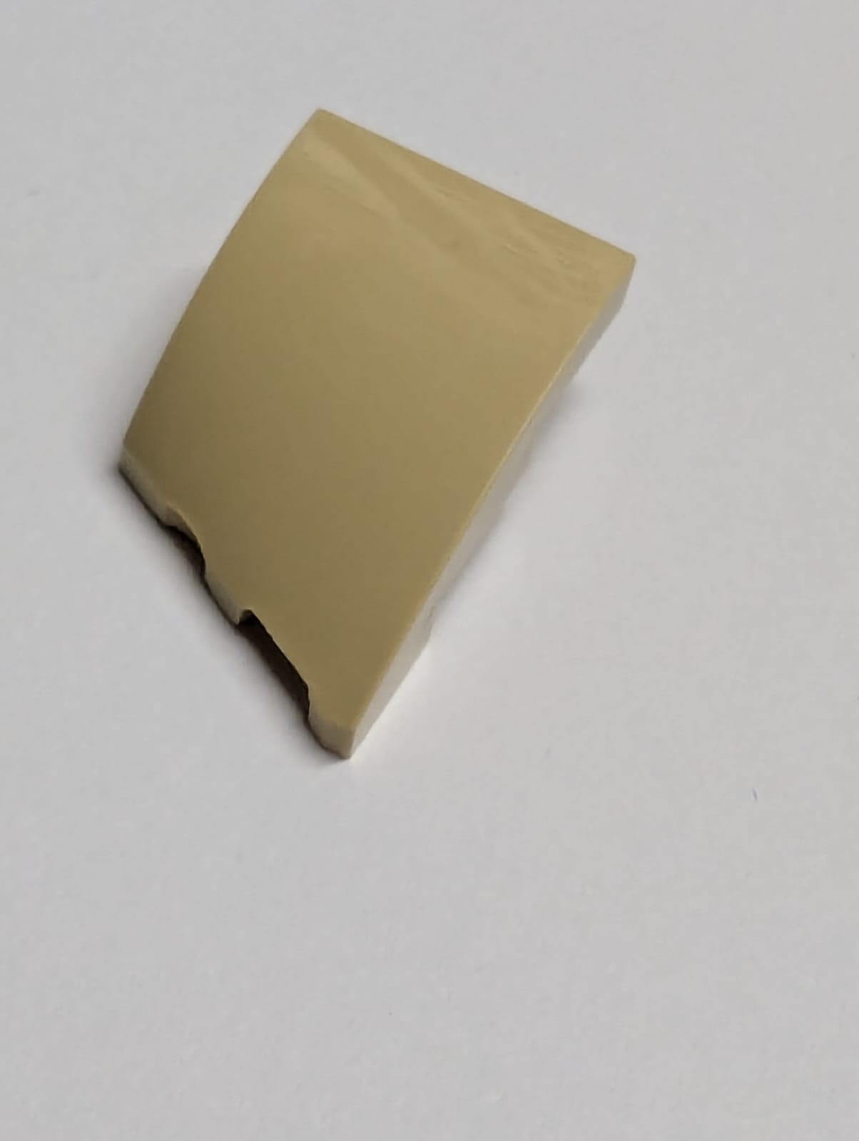 NEU Bogenstein 3 x 2 rechts, keine Noppen beige