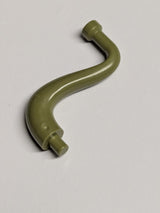 NEU Elefantenrüssel / Trunk mit Lenkerenden - Lange gerade Spitze olivgrün