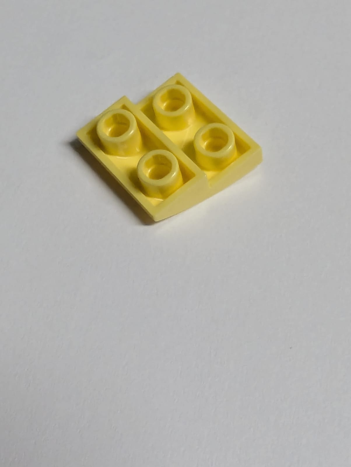 NEU Bogenstein 2 x 2 x 2/3 invertiert hellgelb