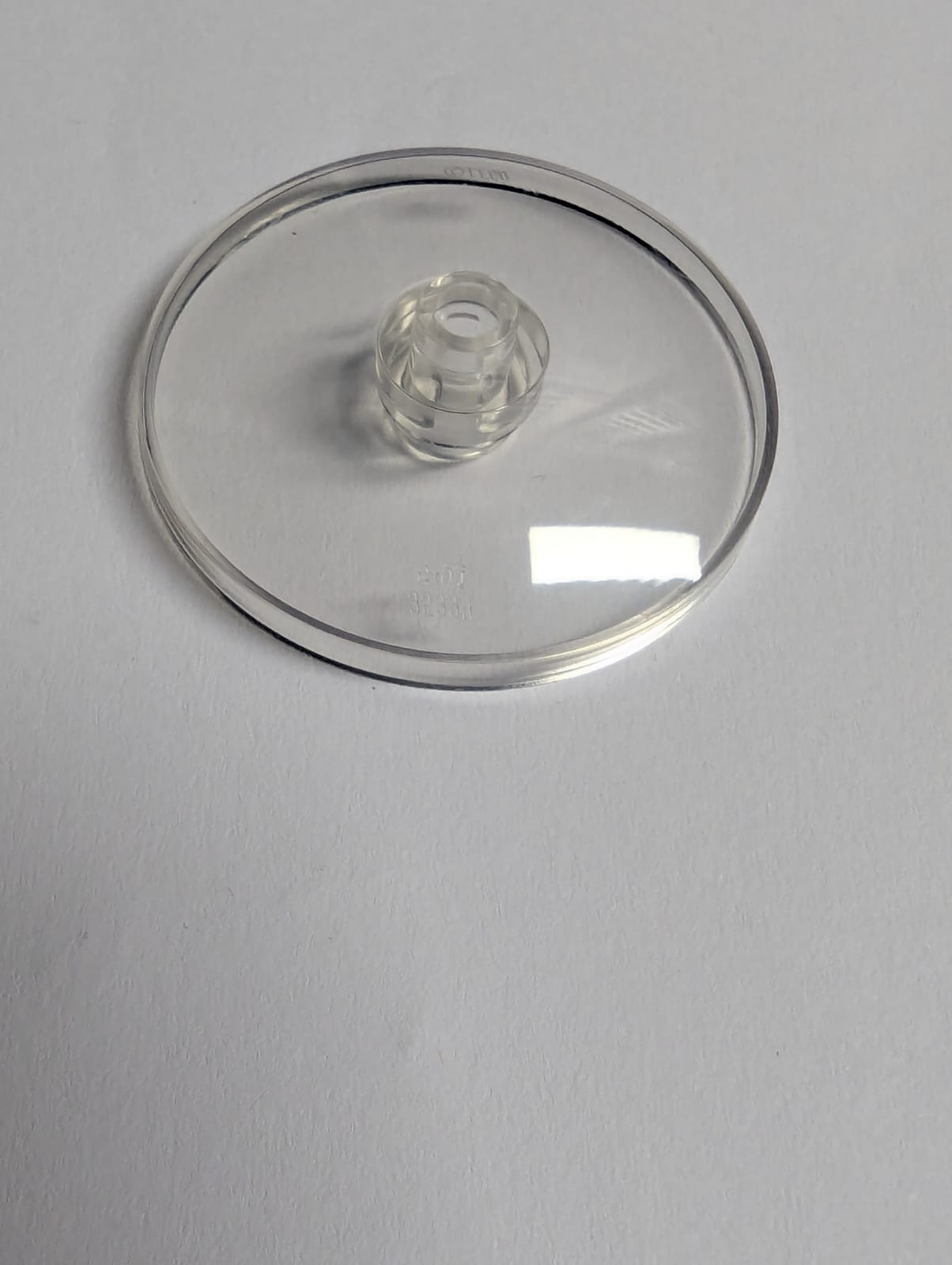 NEU Satschüssel 4 x 4 Invert (Radar) mit offener Noppe transparent weiss