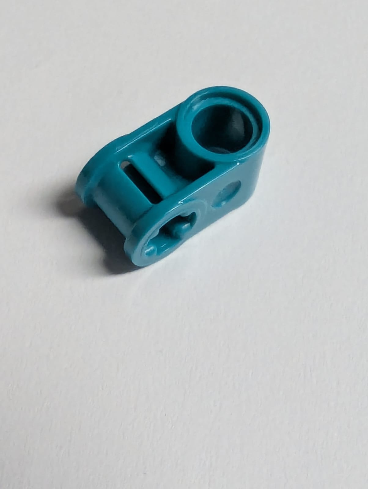NEU Technik, Liftarm (Achse + Pin) Verbinder 90° türkis