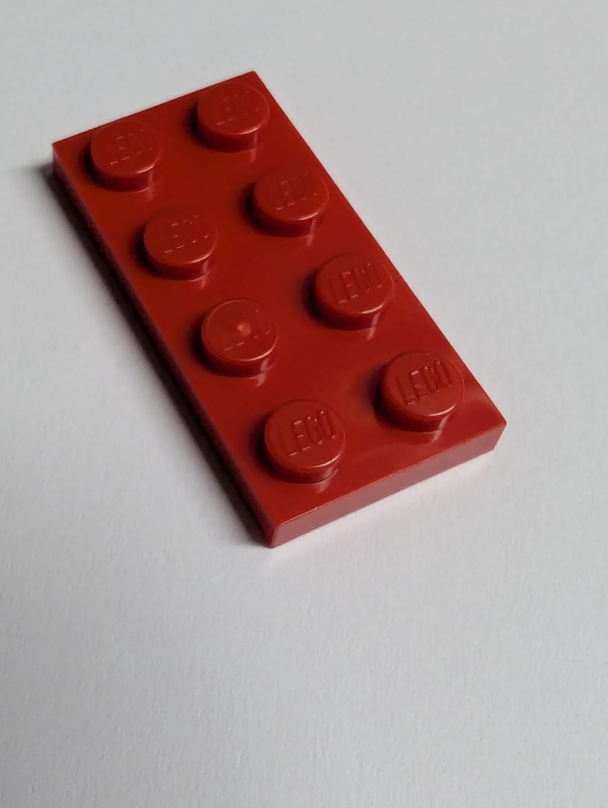 NEU Platte 2 x 4 rot