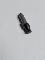 NEU Minifigur, Schreibstift mit geformter Perle, dunkler grauer Spitze und Kappenmuster pearlsilber