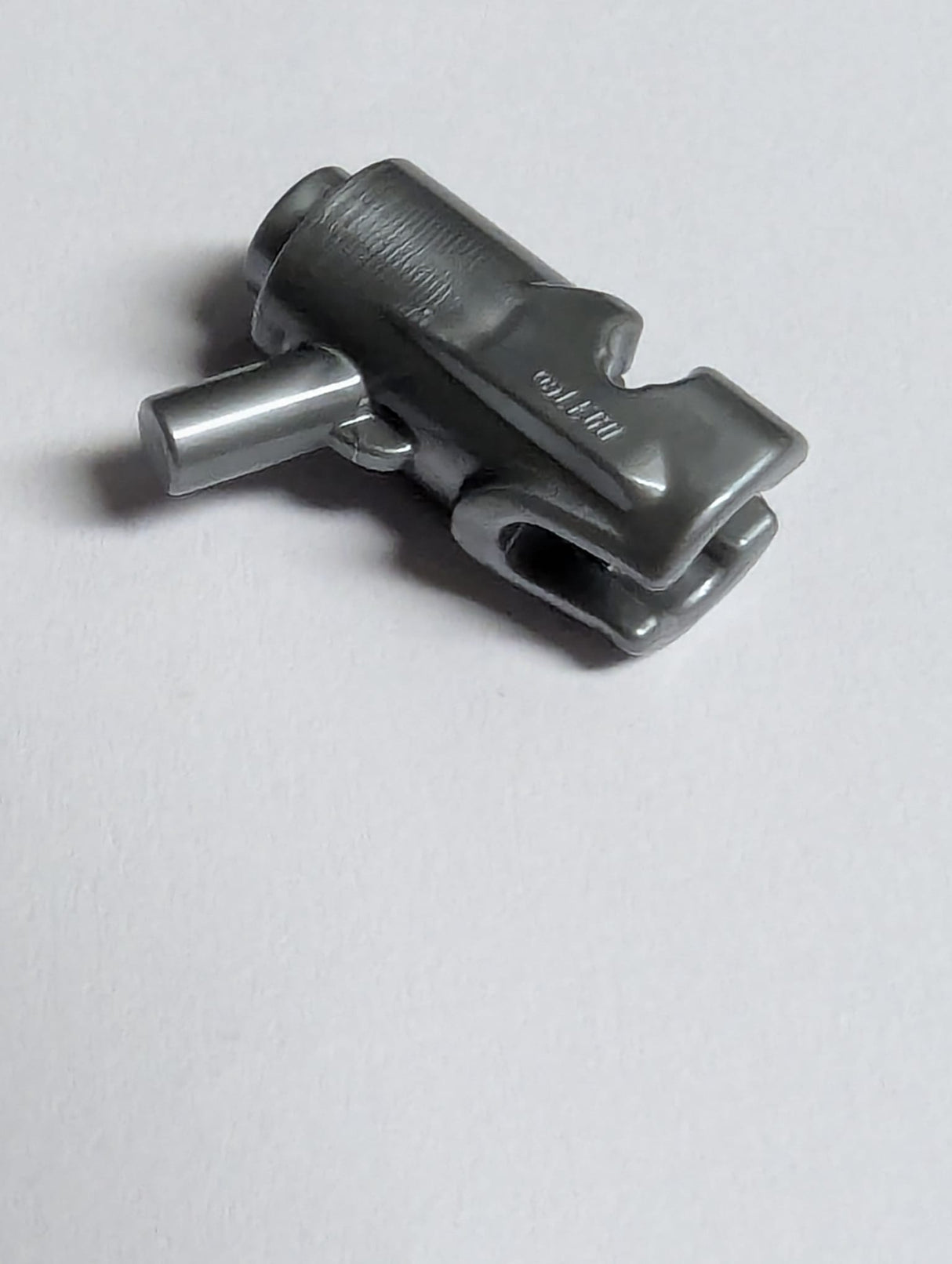 NEU Minifigur, Waffe Gun, Mini Blaster / Shooter ohne Trigger pearlsilber