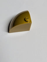 NEU Stein, rund, Ecke 3 x 3 x 2 Kuppel Oben pearlgold