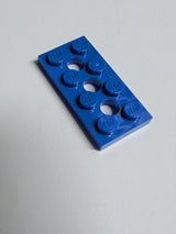 NEU Technic, Plate 2 x 4 with 3 Holes blau blue