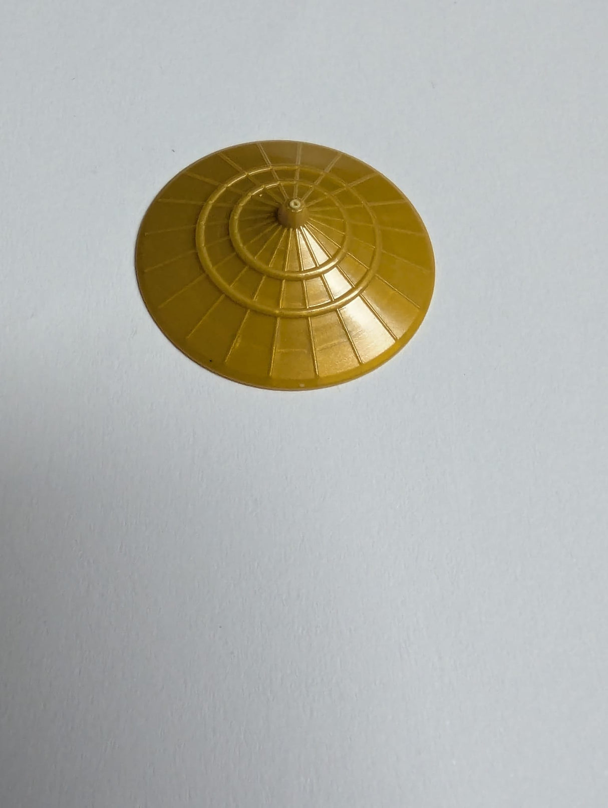 NEU Minifigur, Kopfbedeckung Hut, konische asiatisch pearlgold