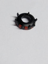 NEU Minifigur, Kopfteil Kopfbedeckung, SW Zabrak-Hörner, Darth Maul Muster schwarz