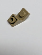 NEU Schräge, umgekehrte 45 2 x 1 mit 2/3 Ausschnitt dunkelbeige