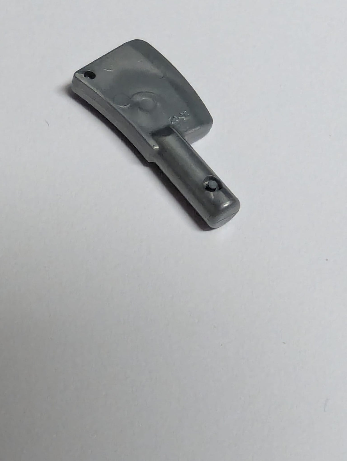 NEU Minifigure, Utensil Cleaver pearlsilber flat silver