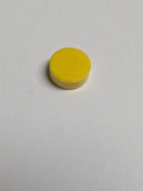 NEU Fliese, rund 1 x 1 gelb