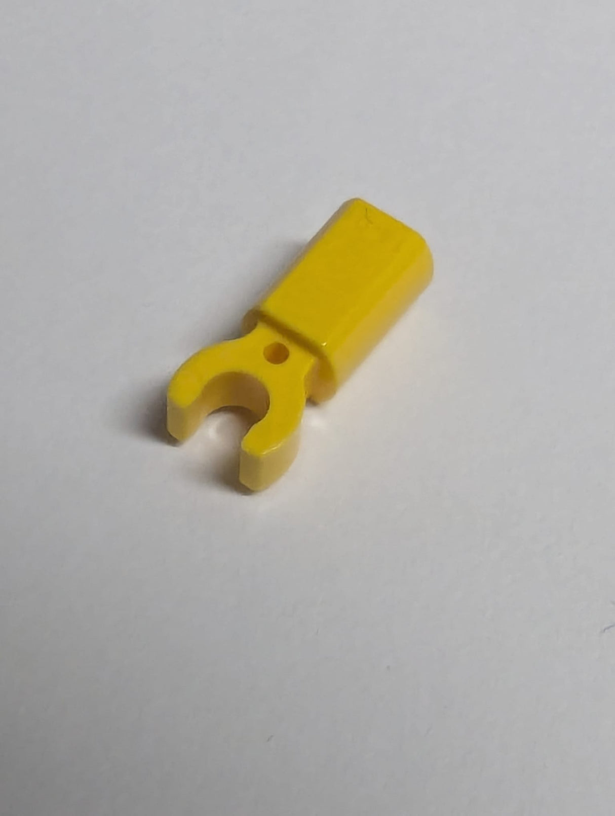 NEU Stangenhalter mit Clip gelb