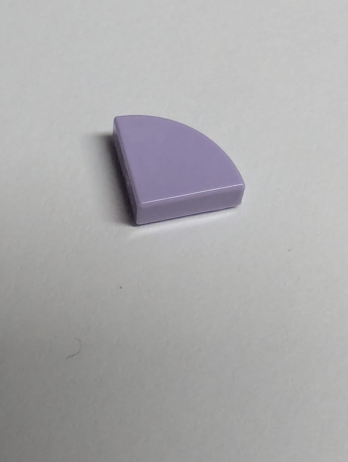 NEU Fliese, Rund 1 x 1 Viertel hellavendel