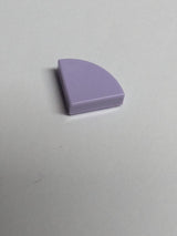NEU Fliese, Rund 1 x 1 Viertel hellavendel