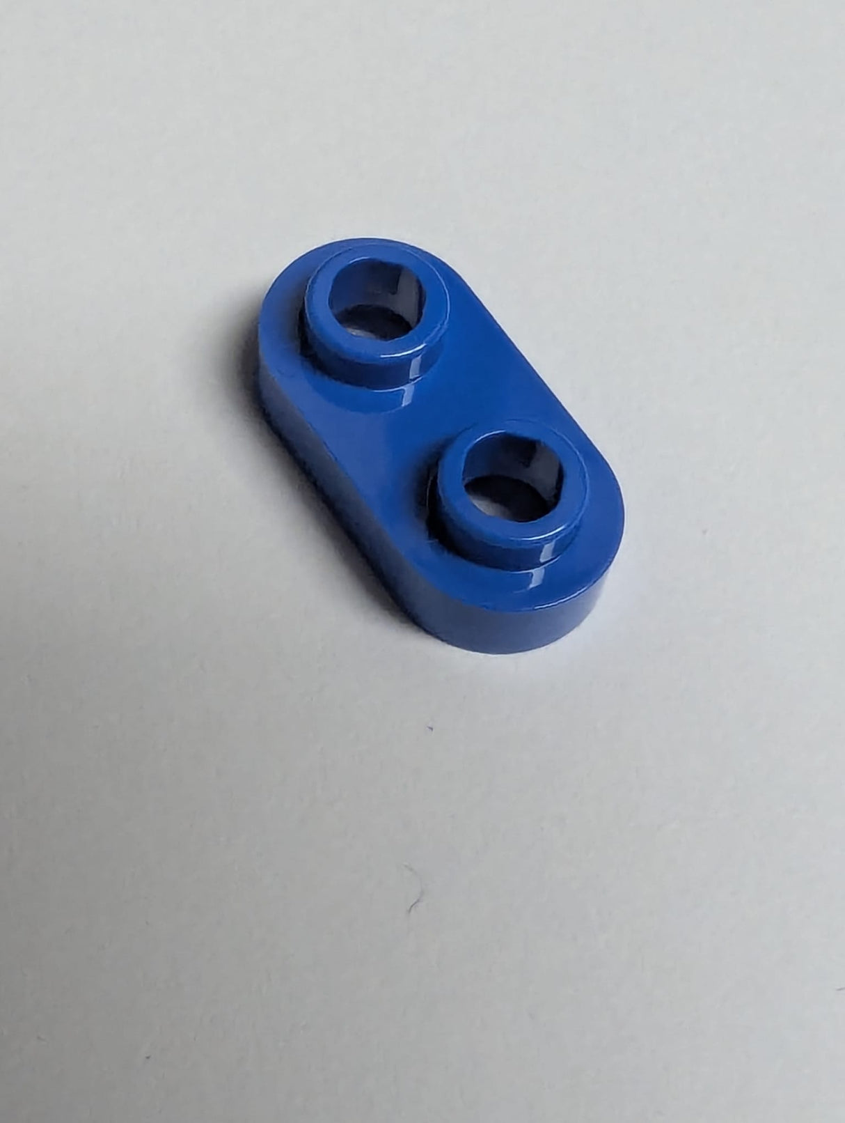 NEU Platte, rund 1 x 2 mit offenen Noppen blau