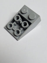 NEU Schrägstein, invert 33 3 x 2 mit Bottomtube neuhellgrau