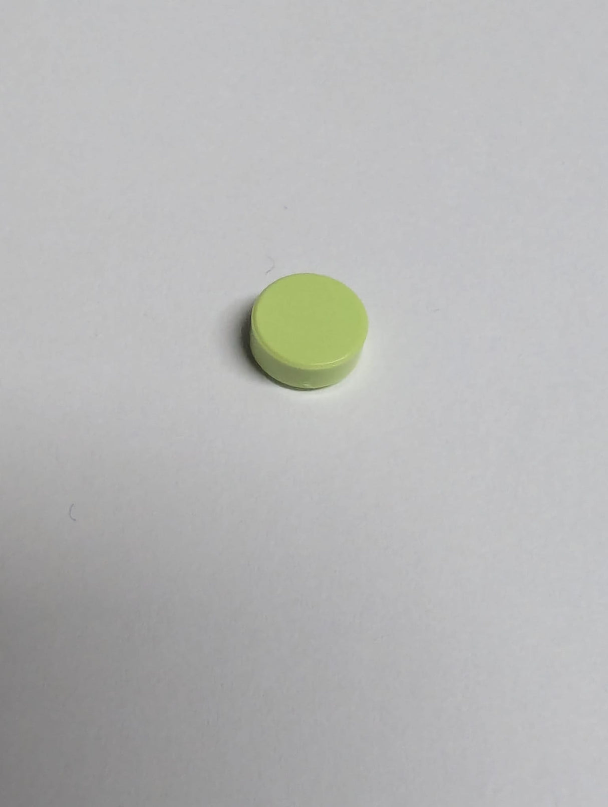 NEU Fliese, rund 1 x 1 mintgrün