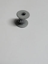 NEU Schnurspule 2 x 2 x 2 Trommel mit Noppe neuhellgrau